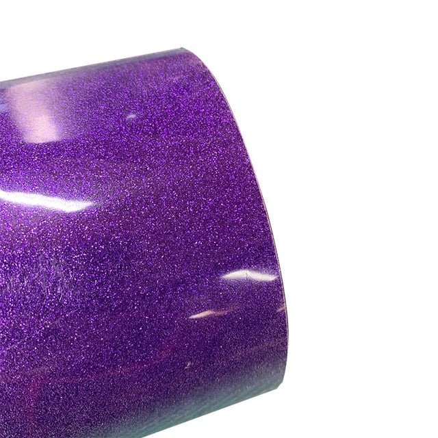 Glitter heat transfer vinyl 12 inch by 2 feet with dense sparkle finish for Cricut and heat press