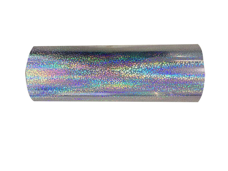 Spectrum heat transfer vinyl 12 inch by 2 feet with rainbow color-shifting finish