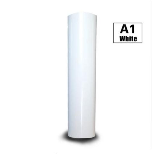 Standard matte heat transfer vinyl 12 inch by 2 feet in solid colors for t-shirts and apparel