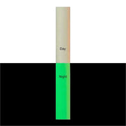 Glow in the dark heat transfer vinyl that charges under light and glows after dark, for Cricut and heat press