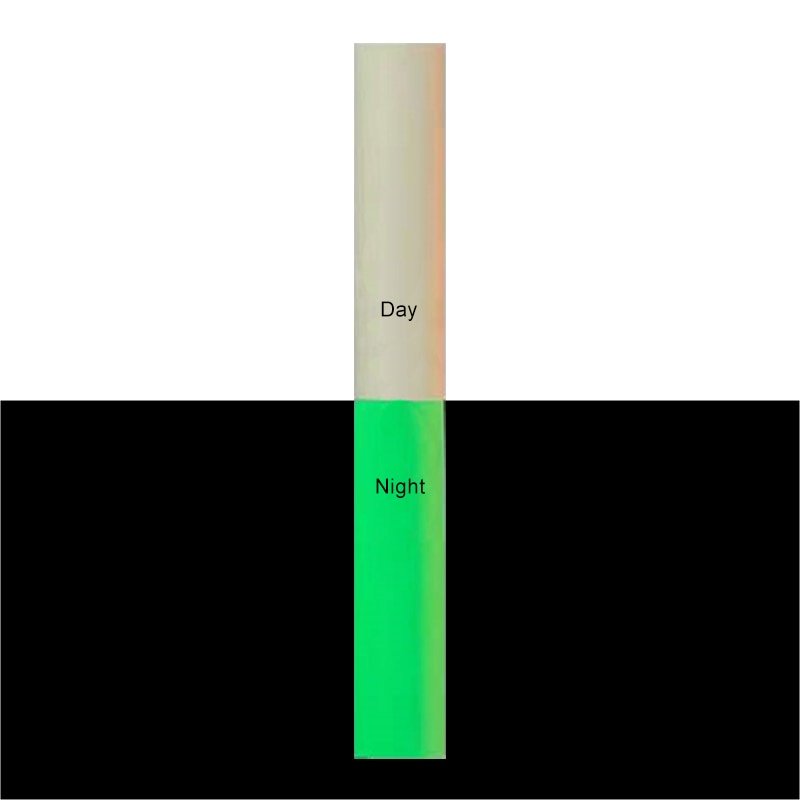 Glow in the dark heat transfer vinyl that charges under light and glows after dark, for Cricut and heat press