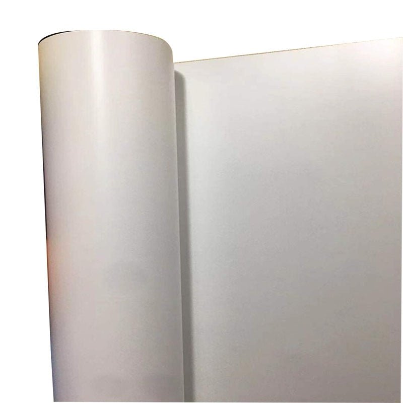 Printable heat transfer vinyl for light and dark garments, for full-color inkjet designs