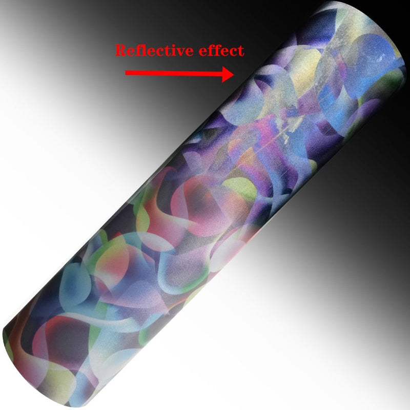 Reflective Colorful Heat Transfer Vinyl - HeatTransferStore