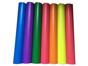 Self-adhesive permanent vinyl in solid matte colors for tumblers, decals, signs and labels