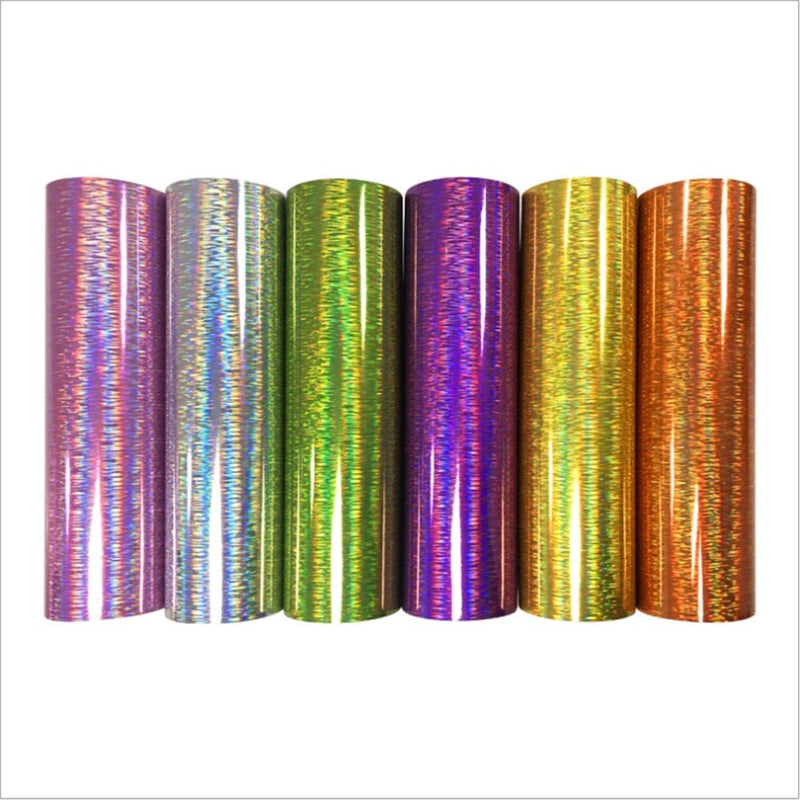 Self - Adhesive Rainbow/Pattern Holographic Permanent Vinyl - HeatTransferStore