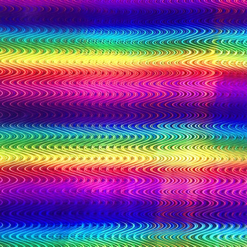 Self - Adhesive Rainbow/Pattern Holographic Permanent Vinyl - HeatTransferStore