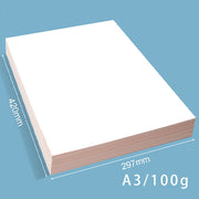 Sublimation transfer paper sheets for printing full-color designs onto polyester and poly-coated blanks
