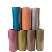 Wholesale glitter heat transfer vinyl 12 inch by 5.5 yard bulk roll with dense sparkle finish