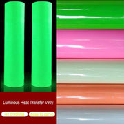 Wholesale glow in the dark heat transfer vinyl 12 inch by 5.5 yard bulk roll